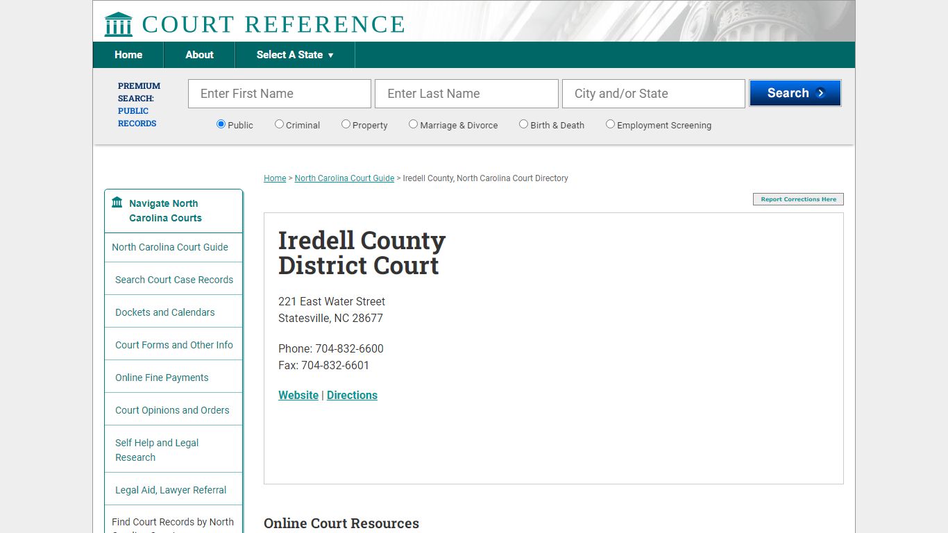 Iredell County Court Records Iredell County Court Records