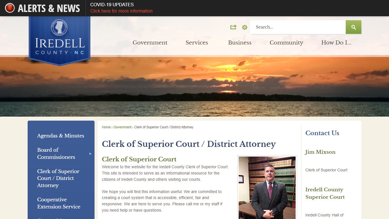 Clerk of Superior Court / District ... - Iredell County, NC